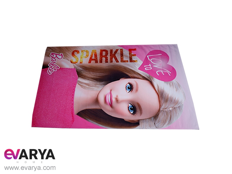قالیچه اتاق کودک طرح انیمیشن Barbie برند Tac